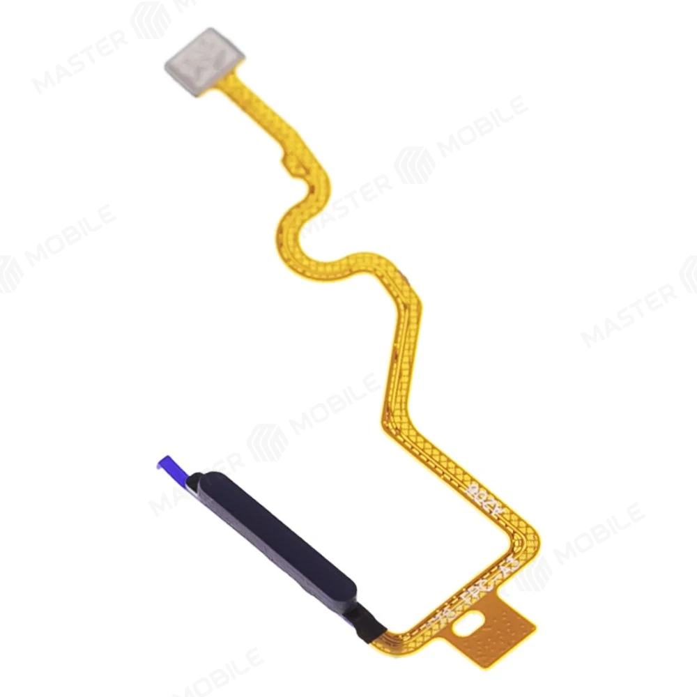 Шлейф для Infinix Smart 8 Pro (X6525B) с комп. + сканер отпечатка пальца (черный) фото №3