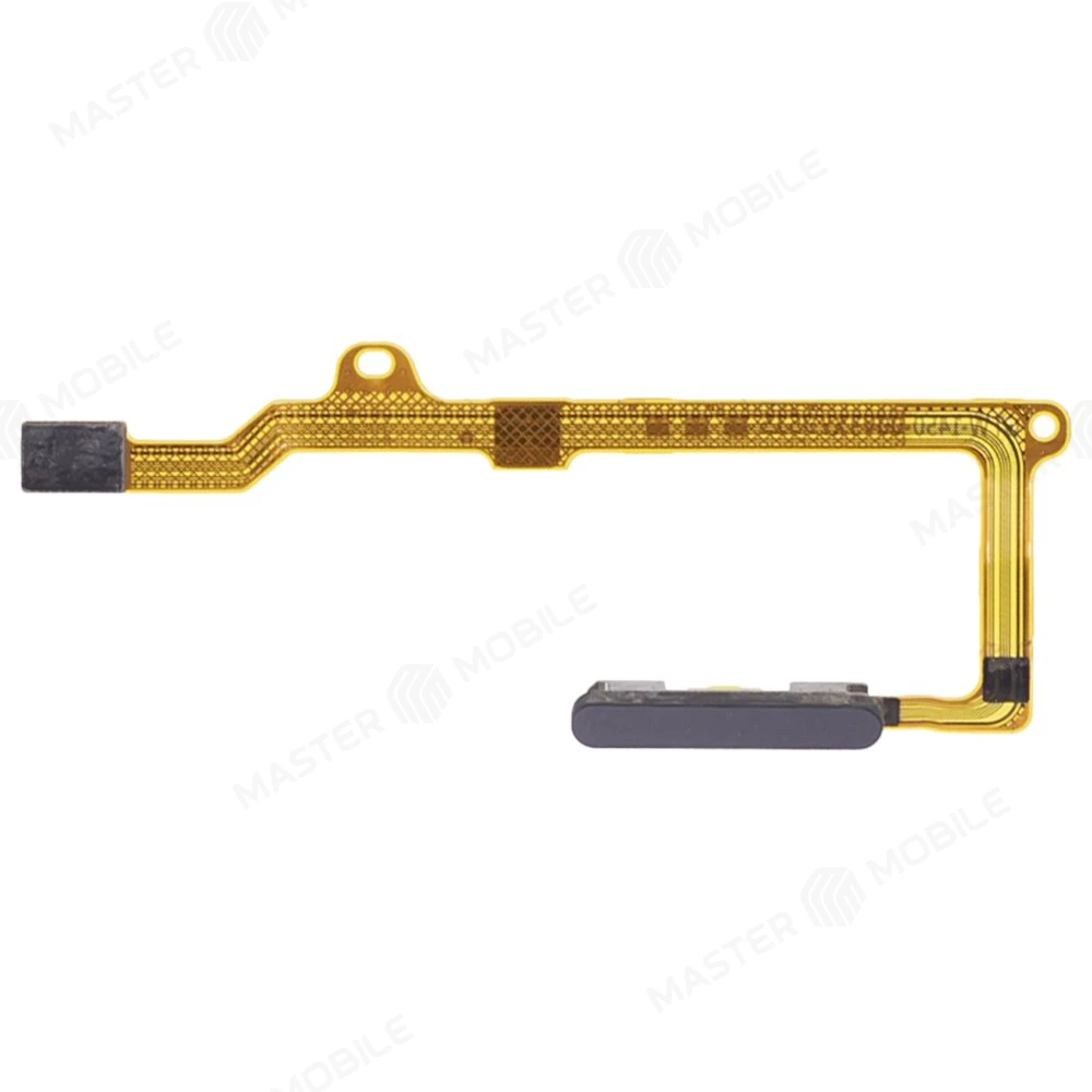 Шлейф для Huawei P40 Lite (JNY-LX1) с комп. + сканер отпечатка пальца (черный) фото №1