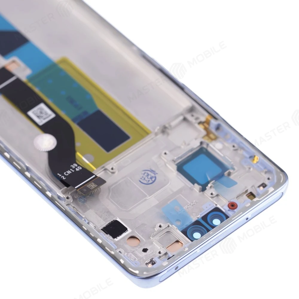 Дисплей для Xiaomi 13 Lite (2210129SG) / 12 Lite NE (2210129SG) + тачскрин (голубой) (в рамке) (ORIG100) (SP) фото №3