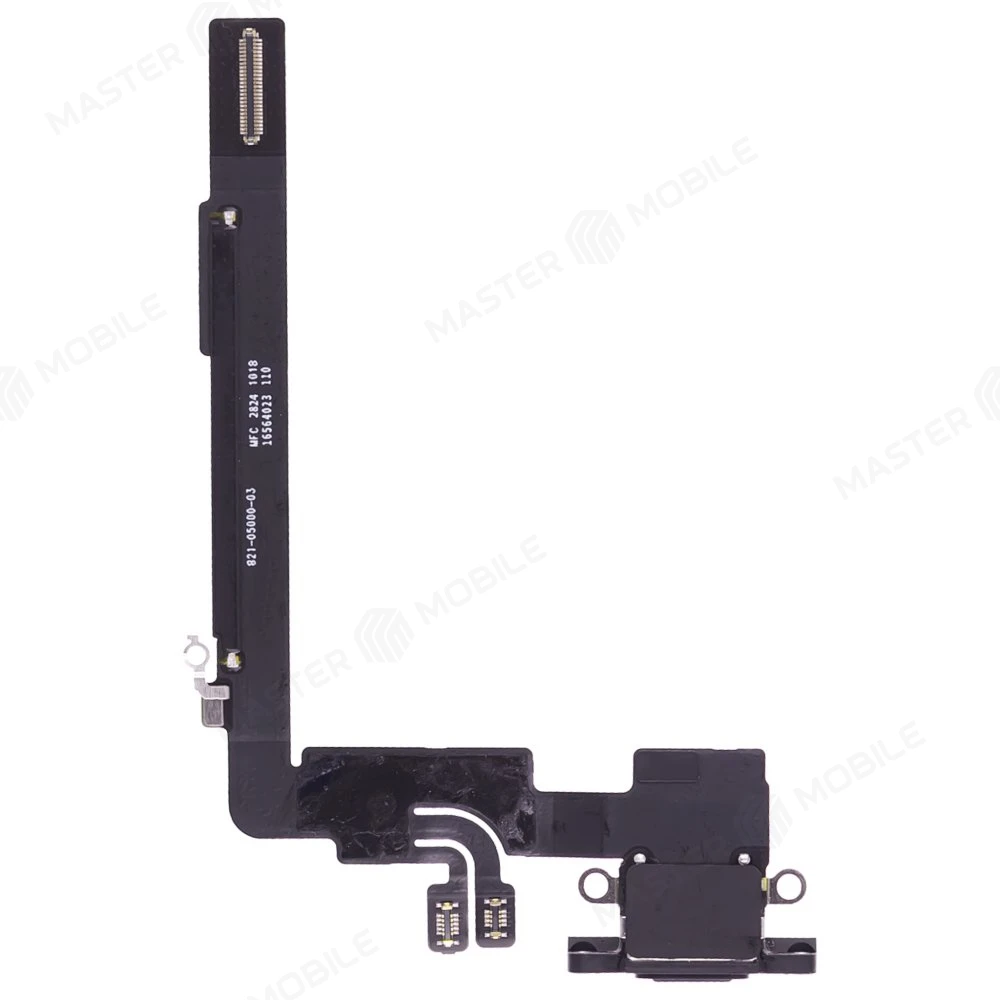 Шлейф для Apple iPhone 16 Pro Max с комп. + разъем зарядки (черный) (ORIG100)  фото №2