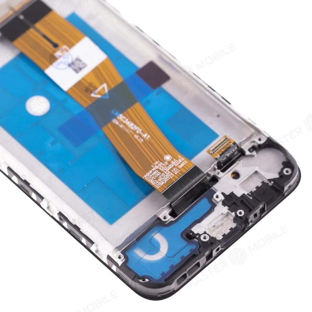 Дисплей для Samsung A037 Galaxy A03s + тачскрин (черный) (в рамке) (ORIG100) (SP) (162 мм) фото №4