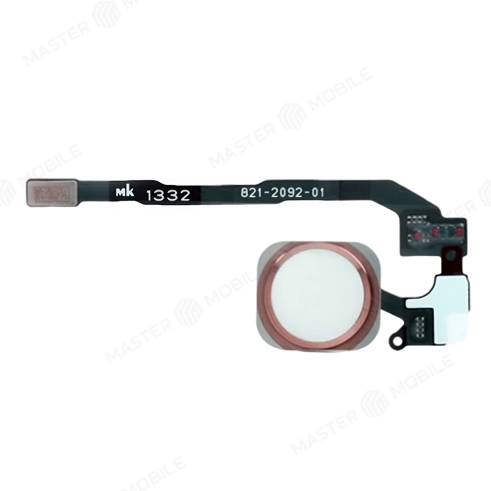 Кнопка (механизм) Home для Apple iPhone 5s / iPhone SE (в сборе) (розовый) фото №1