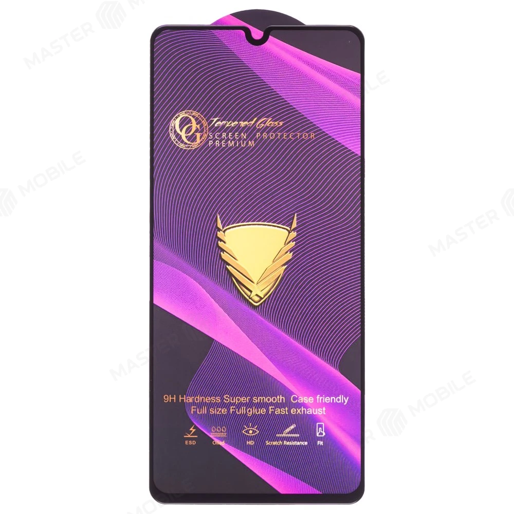 Защитное стекло OG Glass (3 в 1) для Huawei P30 (ELE-L29) (черный) фото №1