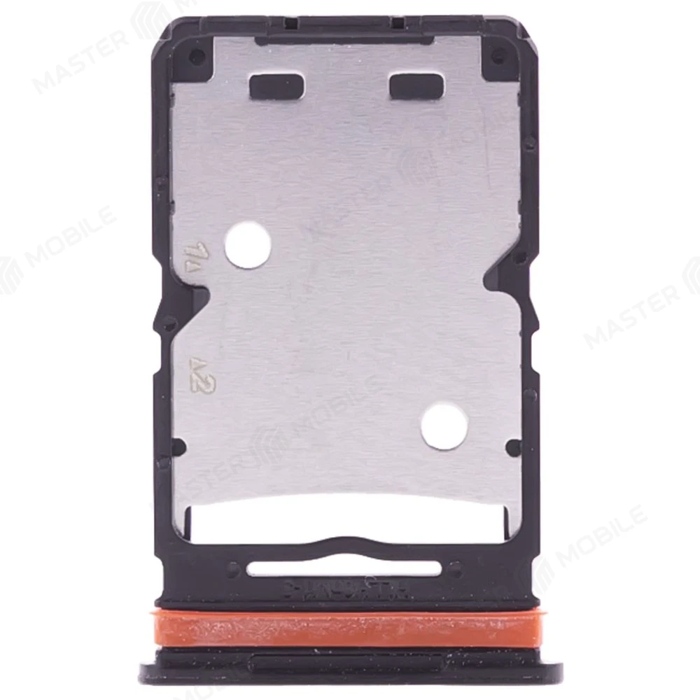 Держатель сим-карты для Tecno Pova 5 Pro 5G (LH8n) (серебристый) фото №1