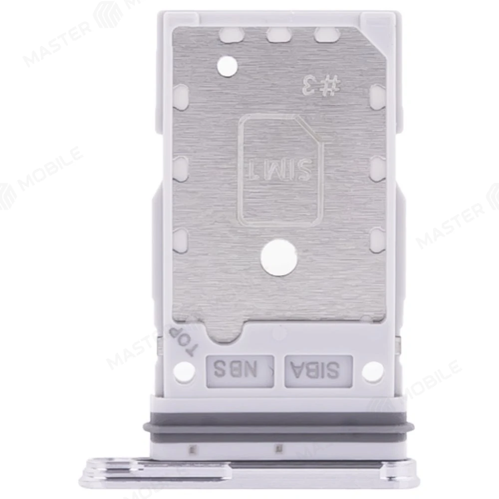 Держатель сим-карты для Samsung S926 Galaxy S24+ (серый) фото №1