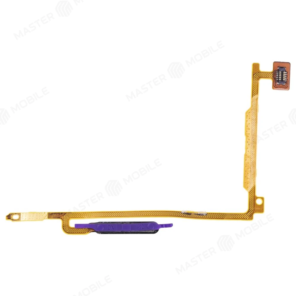 Шлейф для Vivo Y53s 4G (V2058) с комп. + сканер отпечатка пальца (голубой) фото №2