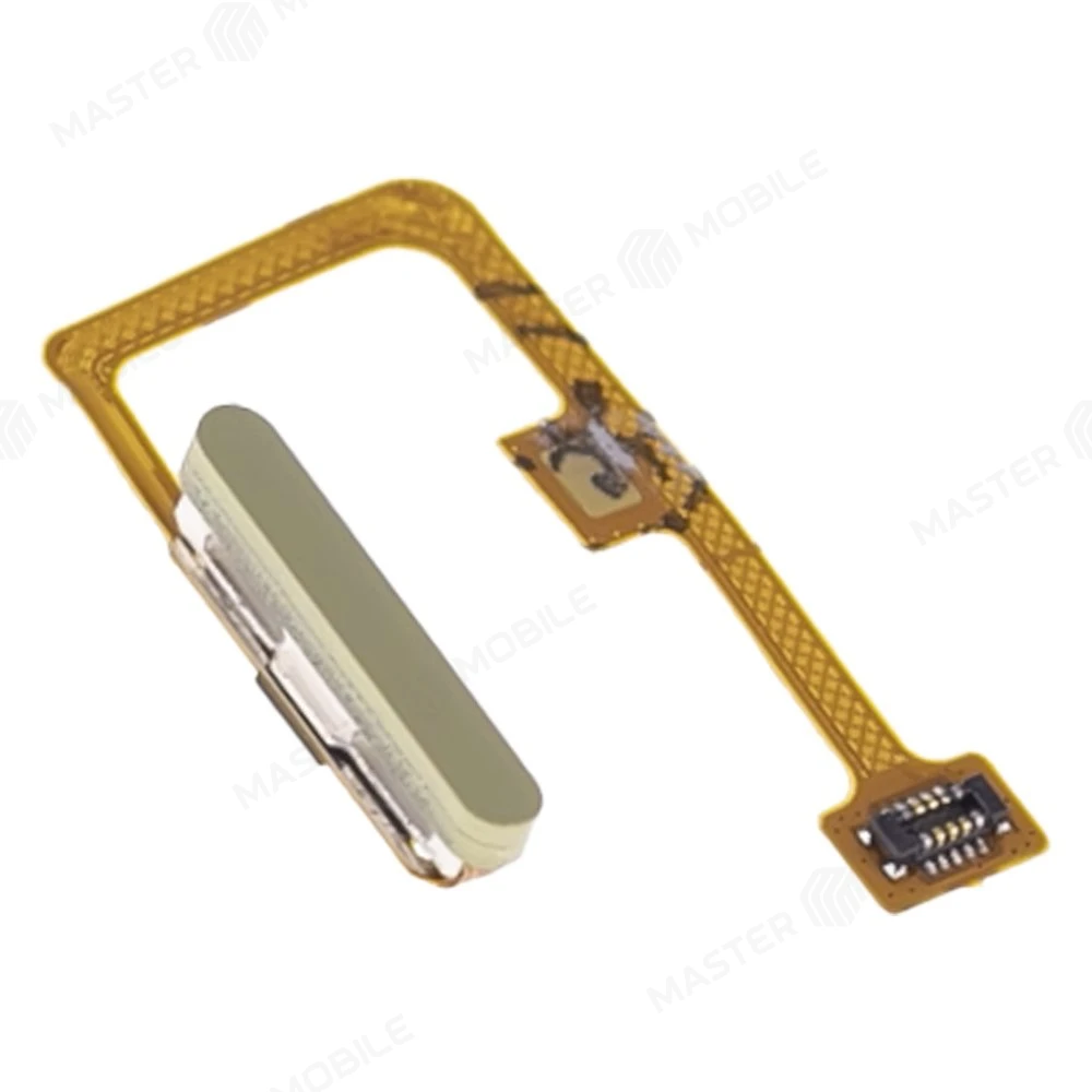 Шлейф для Xiaomi Mi 11 Lite (M2101K9AG) / 11 Lite 5G NE (2109119DG) с комп. + сканер отпечатка пальца (кнопка включения) (золотистый)  фото №3