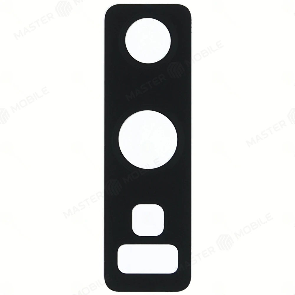 Стекло задней камеры для Samsung N960 Galaxy Note 9 (без рамки) (черный) 