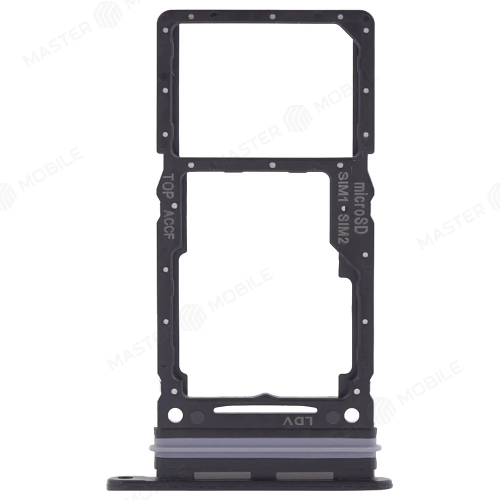 Держатель сим-карты для Samsung A336 Galaxy A33 5G (черный) фото №1