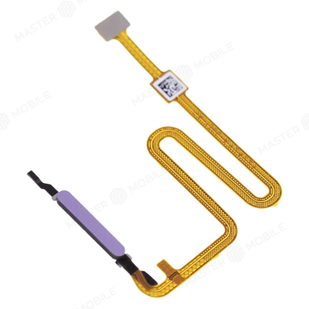 Шлейф для Samsung A057 Galaxy A05s с комп. + сканер отпечатка пальца (фиолетовый) фото №3