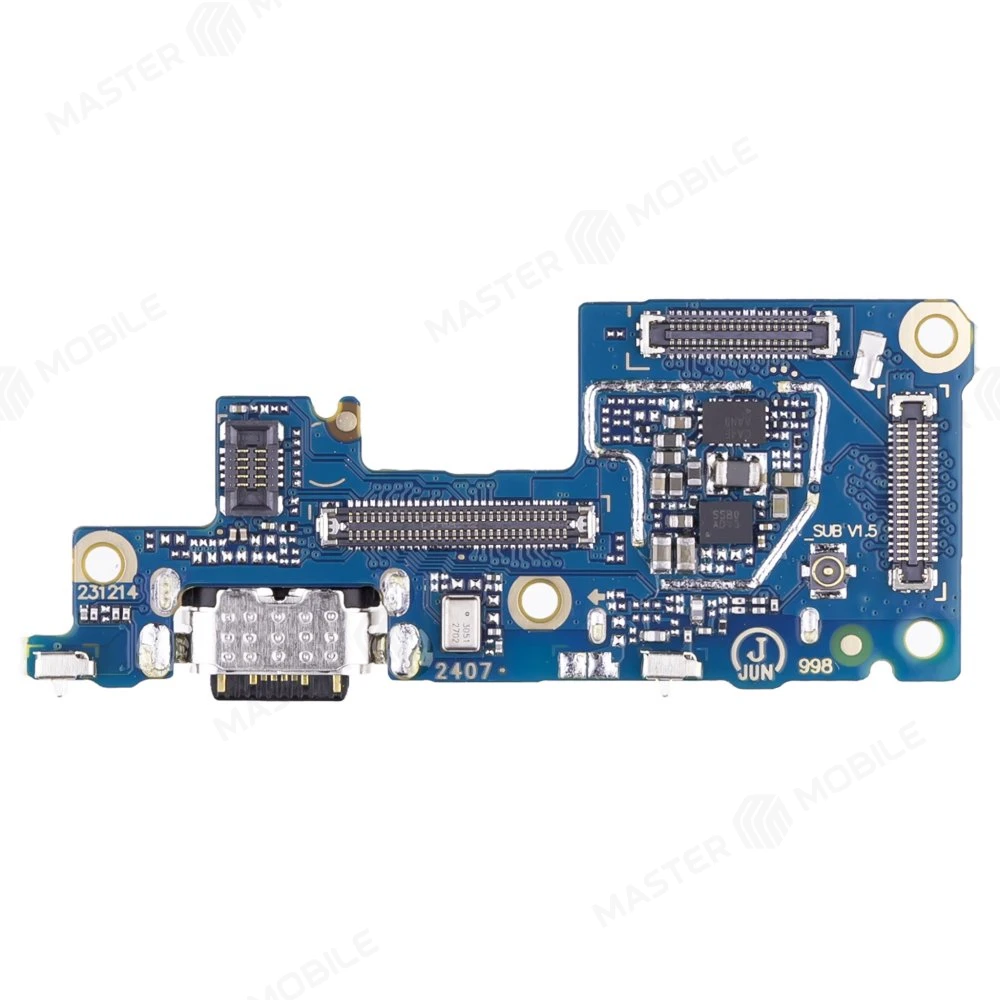 Нижняя плата для Tecno Camon 30 Pro 5G (CL8) с комп. + разъем зарядки + микрофон  фото №1