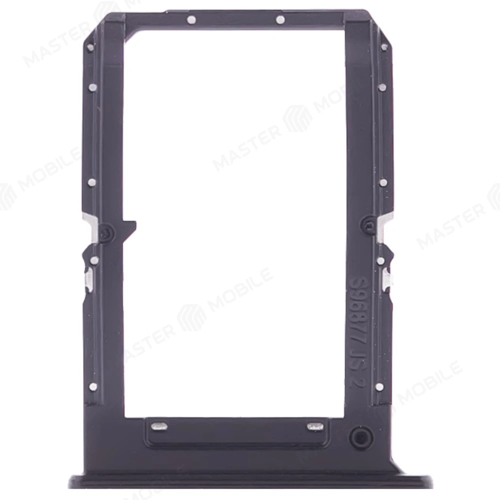 Держатель сим-карты для Realme 9 Pro+ (RMX3393) (черный) фото №2