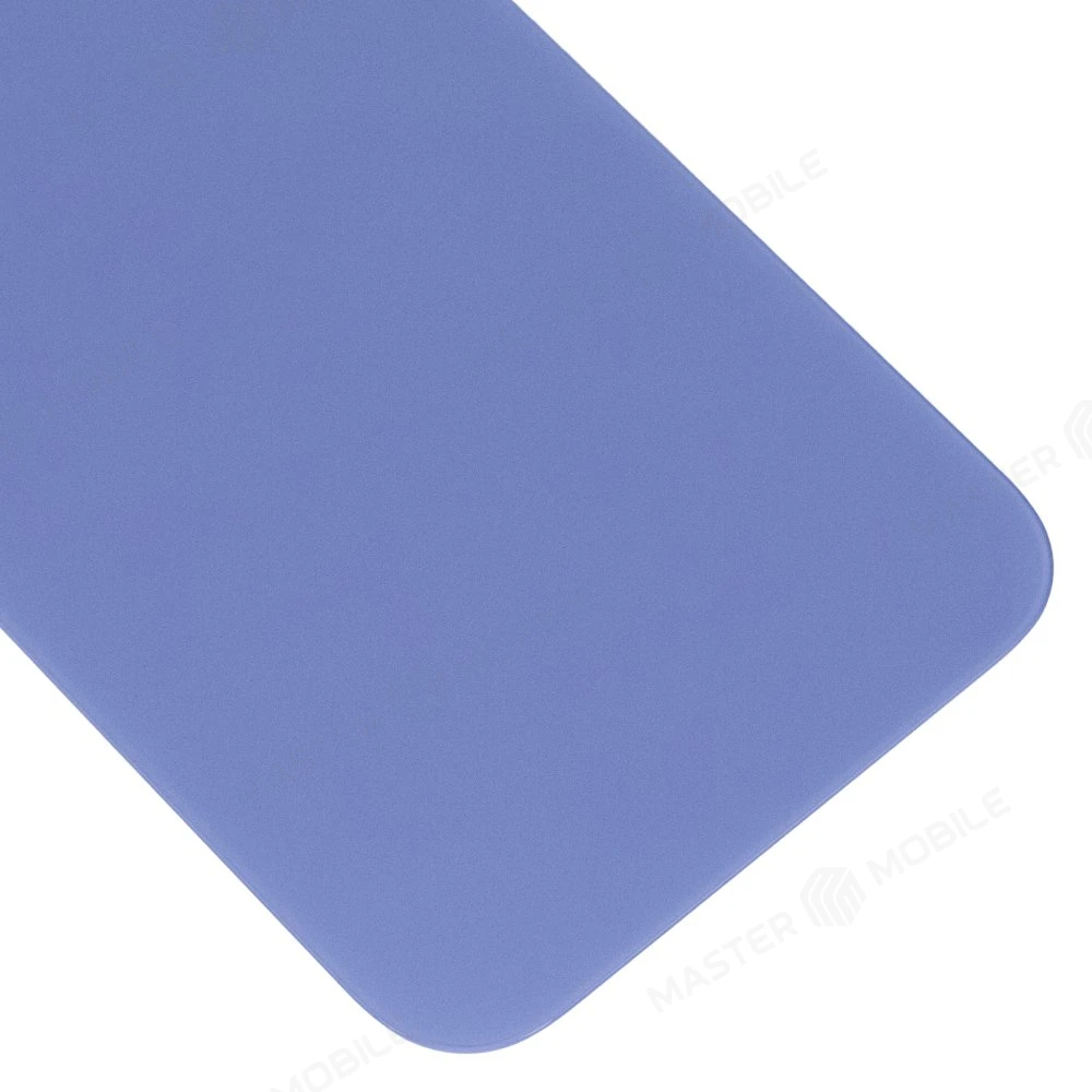 Задняя крышка для Apple iPhone 14 Plus (голубой) (с широким отверстием) (Premium) фото №4