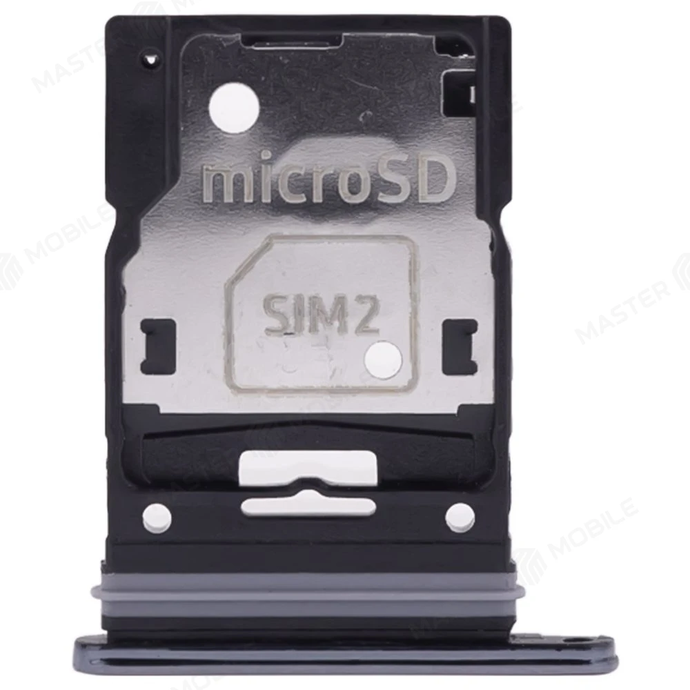 Держатель сим-карты для Samsung A536 Galaxy A53 5G (черный) фото №2