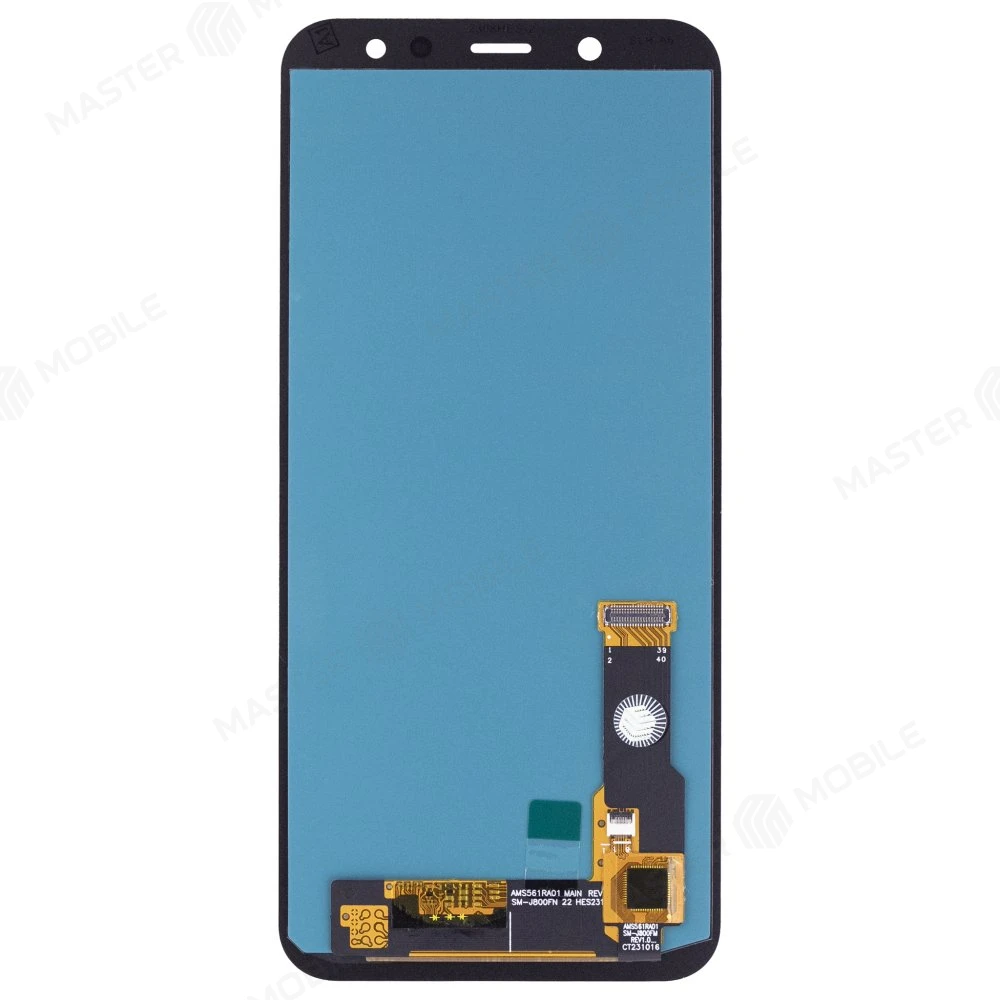 Дисплей для Samsung A600 Galaxy A6 (2018) + тачскрин (черный) (OLED) фото №2