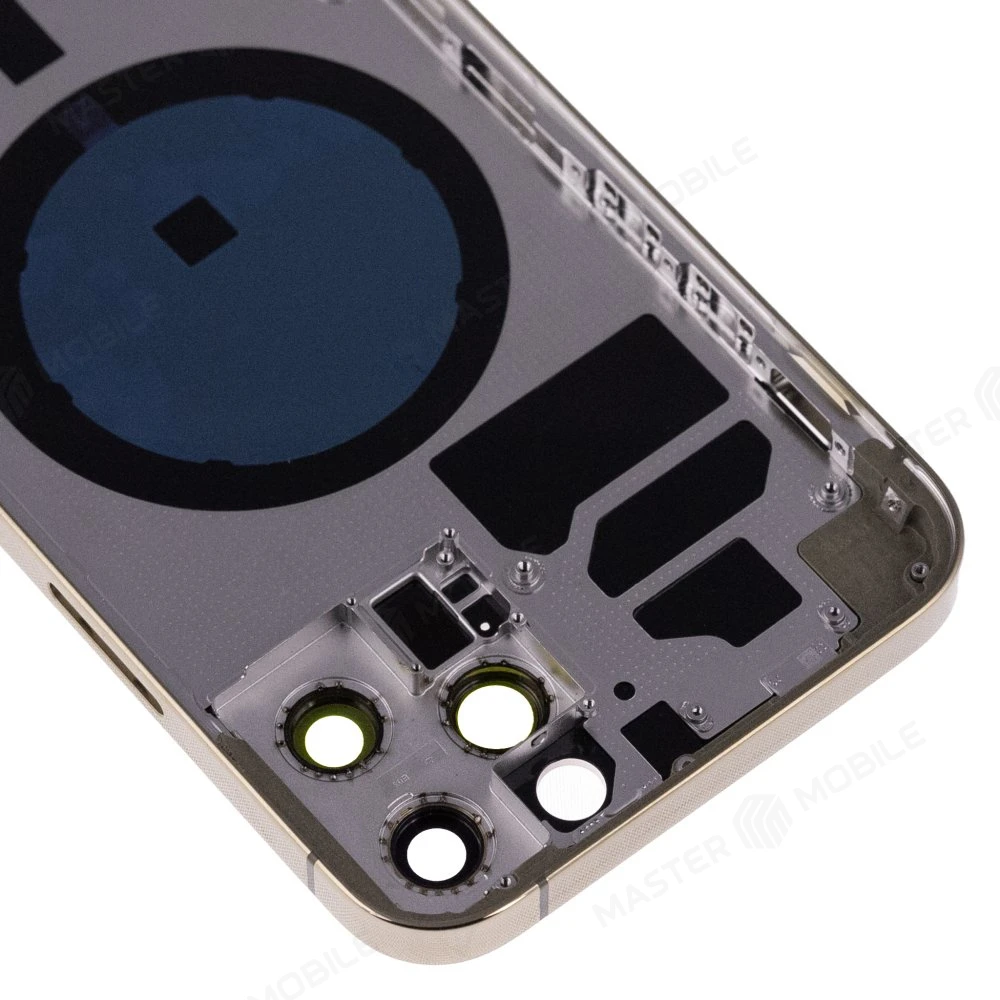 Корпус для Apple iPhone 12 Pro (золотистый) (Premium) фото №3