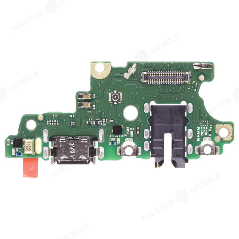 Нижняя плата для Huawei Nova 3 (PAR-LX1) с комп. + разъем зарядки + разъем гарнитуры + микрофон (ORIG100)  фото №1