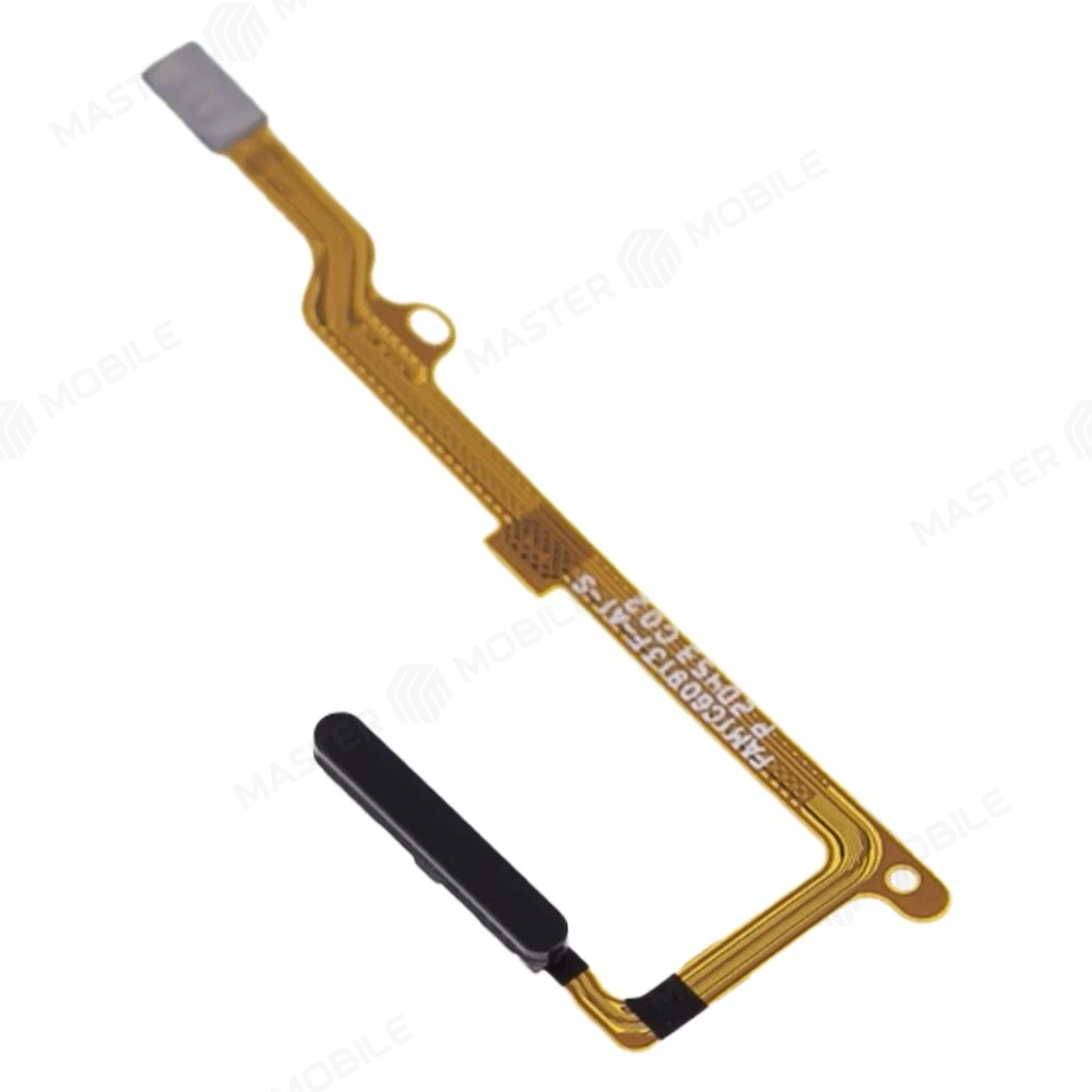 Шлейф для Huawei Honor 90 Lite (CRT-NX1) с комп. + сканер отпечатка пальца (черный) фото №3