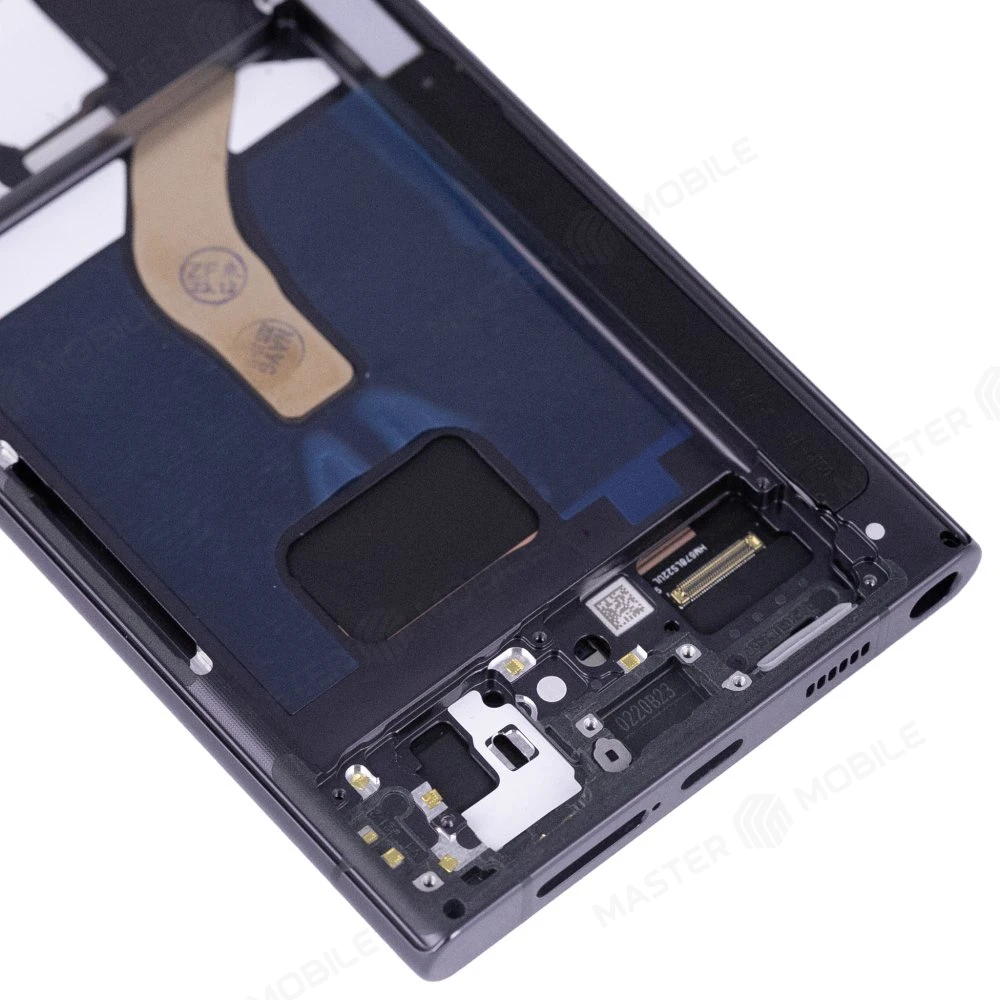 Дисплей для Samsung S908 Galaxy S22 Ultra + тачскрин (черный) (в рамке) (OLED) (Full Size) фото №4