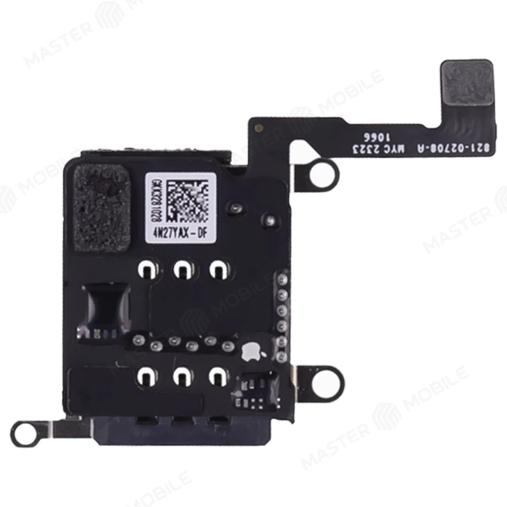 Шлейф для Apple iPhone 12 Pro Max с комп. + разъем SIM (ORIG100) фото №1