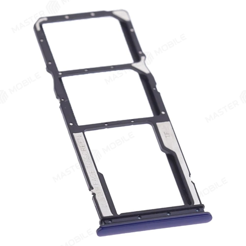 Держатель сим-карты для Xiaomi Redmi 8 (M1908C3IG) (синий)  фото №3