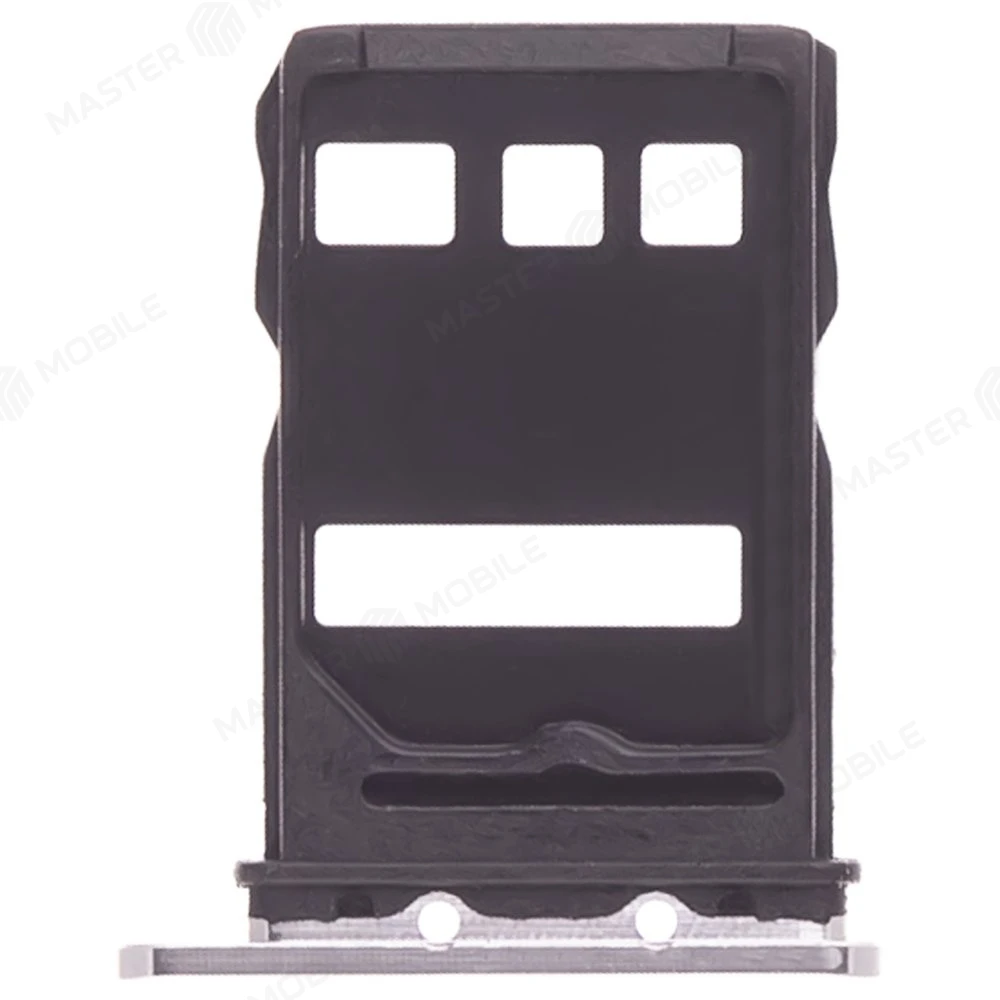 Держатель сим-карты для Huawei P40 (ANA-NX9) (серебристый) фото №1