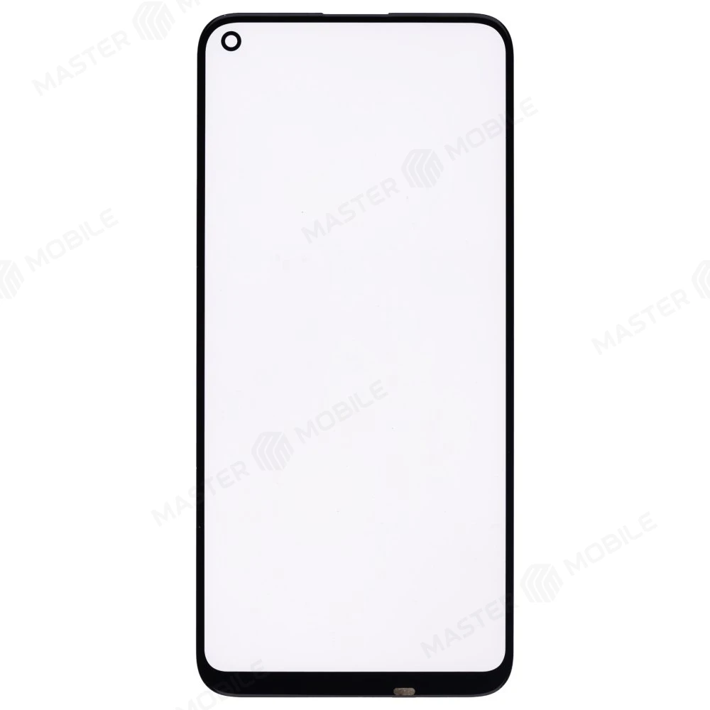 Стекло модуля для Huawei P40 Lite E (ART-L29) / Honor 9C (AKA-L29) / Honor Play 3 / Y7p (ART-L28) + OCA (черный)  фото №1