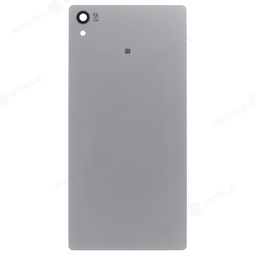 Задняя крышка для Sony E6853 Xperia Z5 Premium/E6833/E6883 Xperia Z5 Premium Dual (серебристый) фото №1