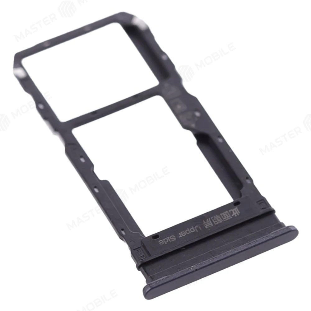 Держатель сим-карты для Vivo T1 4G (V2153) (черный) фото №3