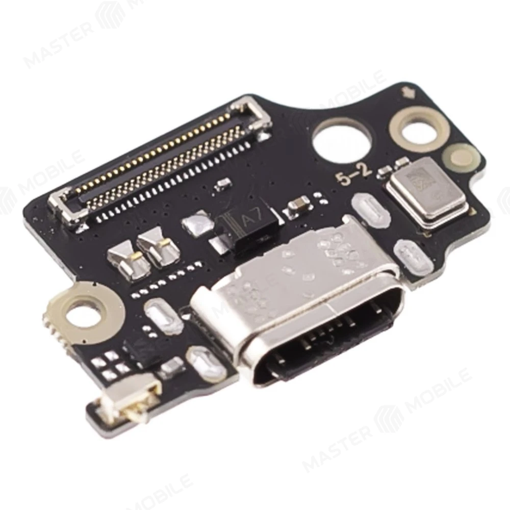 Нижняя плата для Tecno Phantom X2 5G (AD8) / Phantom X2 Pro (AD9) с комп. + разъем зарядки + микрофон фото №3