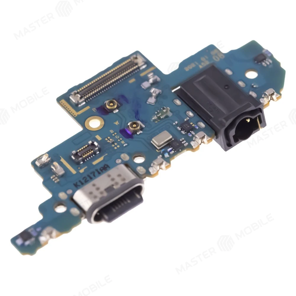 Нижняя плата для Samsung A525 Galaxy A52 / A526 Galaxy A52 5G / A528 Galaxy A52s с комп. + разъем зарядки + разъем гарнитуры + микрофон (ORIG100) фото №3