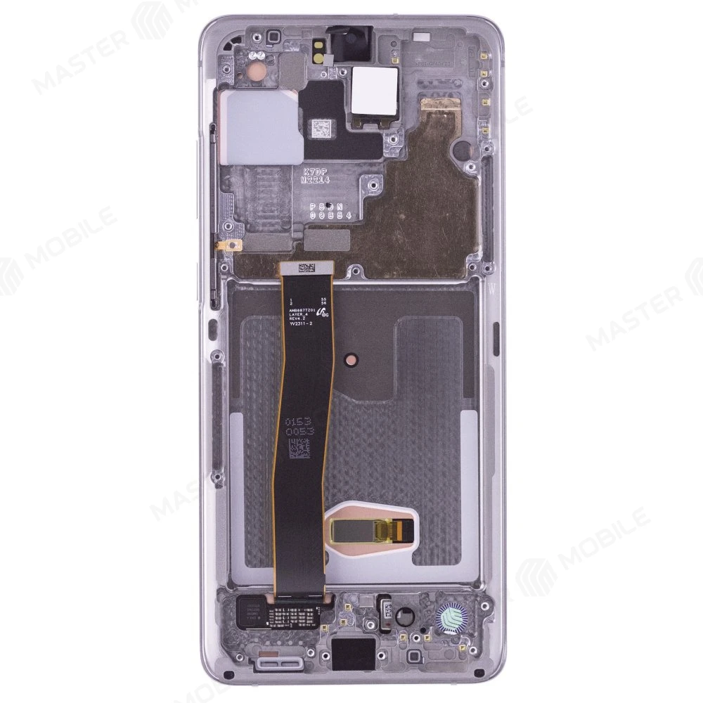 Дисплей для Samsung G988 Galaxy S20 Ultra + тачскрин (серый) (в рамке) (ORIG100) (SP) фото №2
