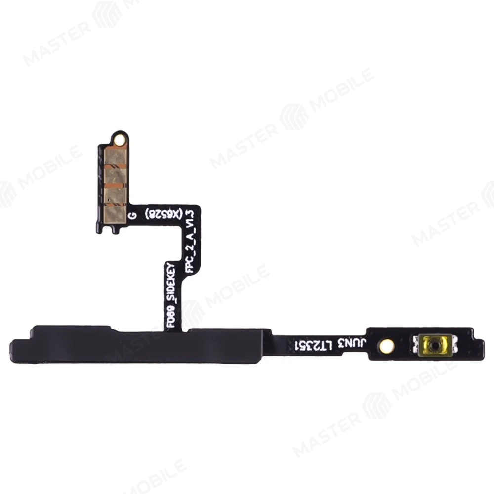 Шлейф для Infinix Hot 40i (X6528B) с комп. (на кнопку включения и кнопки громкости) фото №1