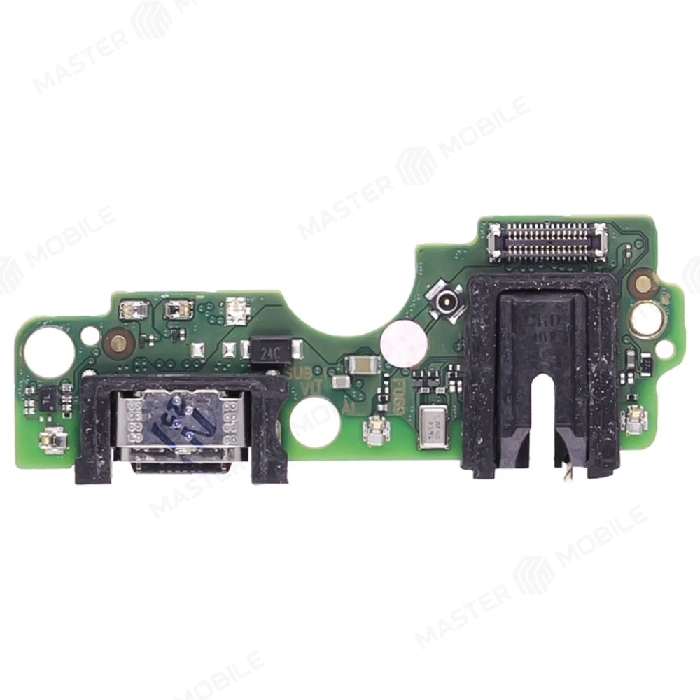 Нижняя плата для Itel P55 (A666LN) / P55+ (P663LN) с комп. + разъем зарядки + микрофон (ORIG100) фото №1