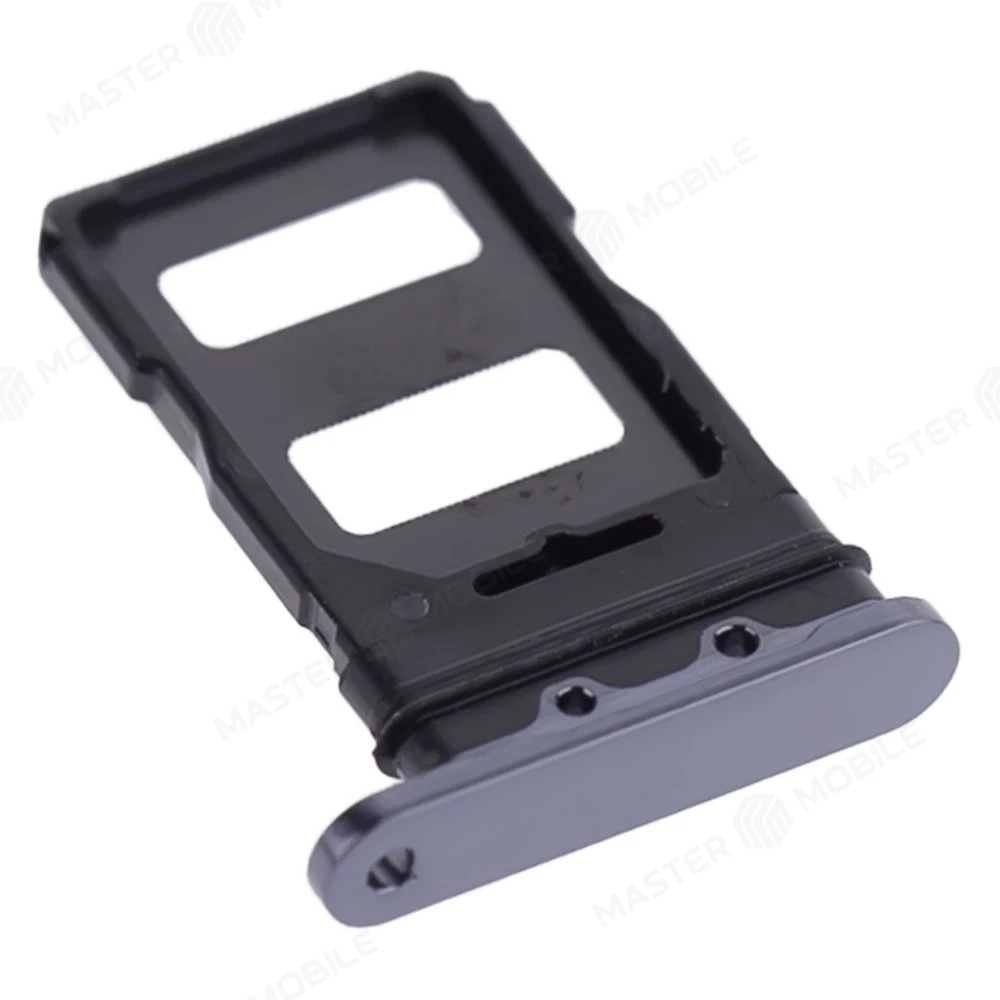 Держатель сим-карты для Xiaomi Mi 11 5G (M2011K2G) (черный)  фото №3