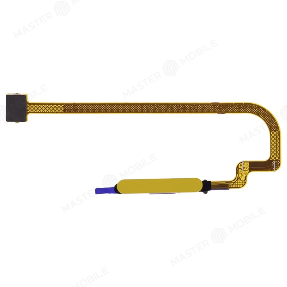 Шлейф для Xiaomi Redmi 9T (M2010J19SG/Y) / Poco M3 (M2010J19CG) с комп. + сканер отпечатка пальца (желтый) фото №1