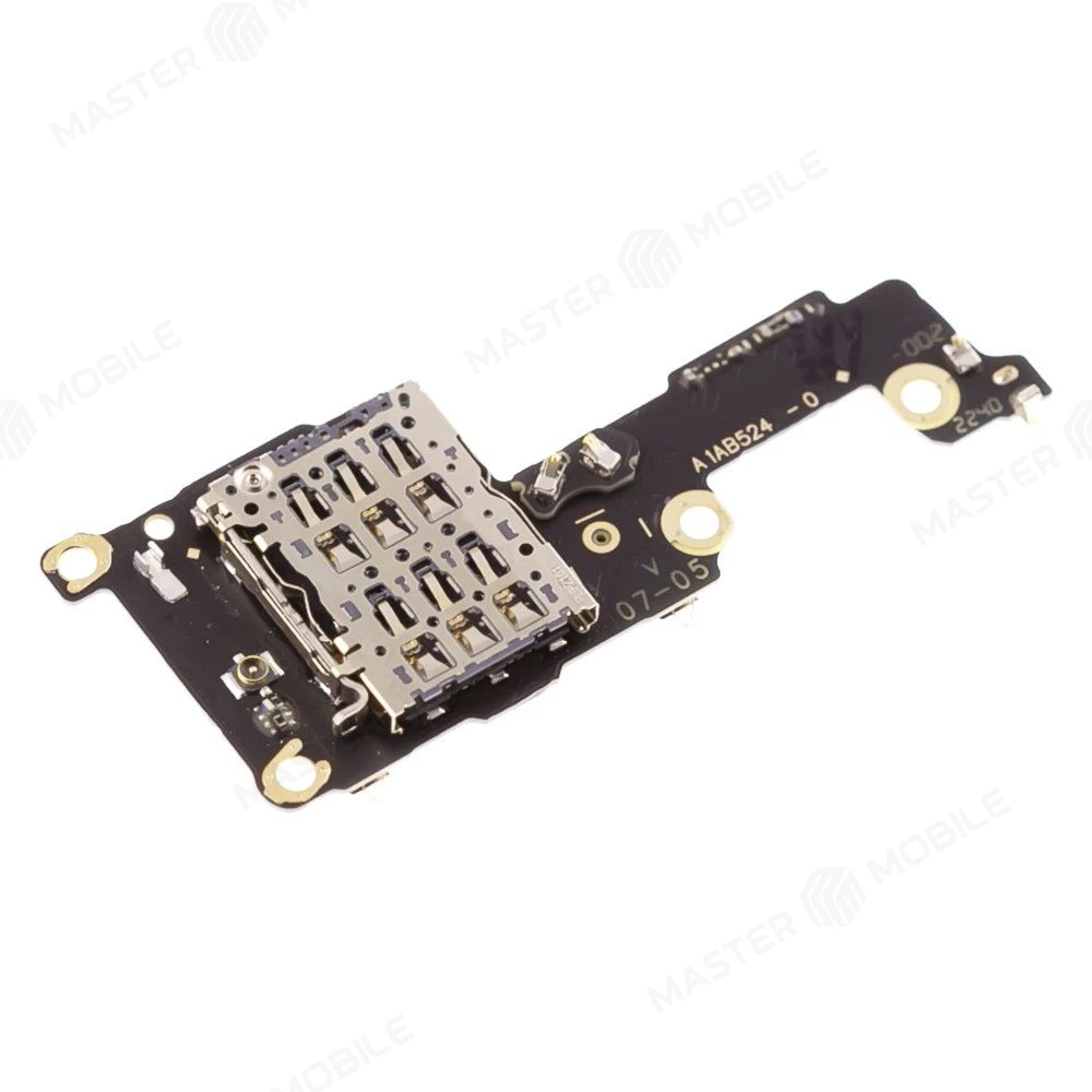 Нижняя плата для Realme 10 Pro+ 5G (RMX3686/RMX3687) с комп. + разъем SIM + микрофон (ORIG100) фото №3