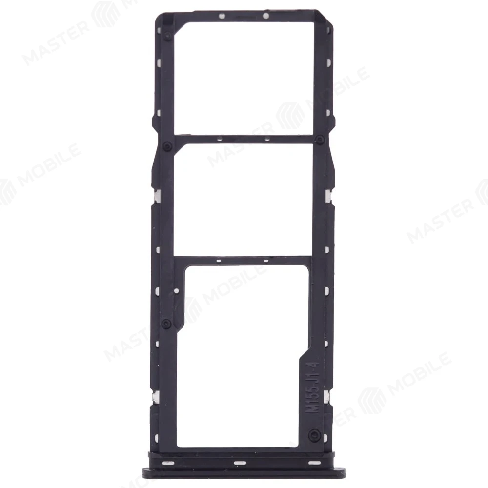 Держатель сим-карты для Xiaomi Redmi A1 / Redmi A1+ (220733SFG) / Redmi A2+ (23028RNCAG) (черный) фото №2