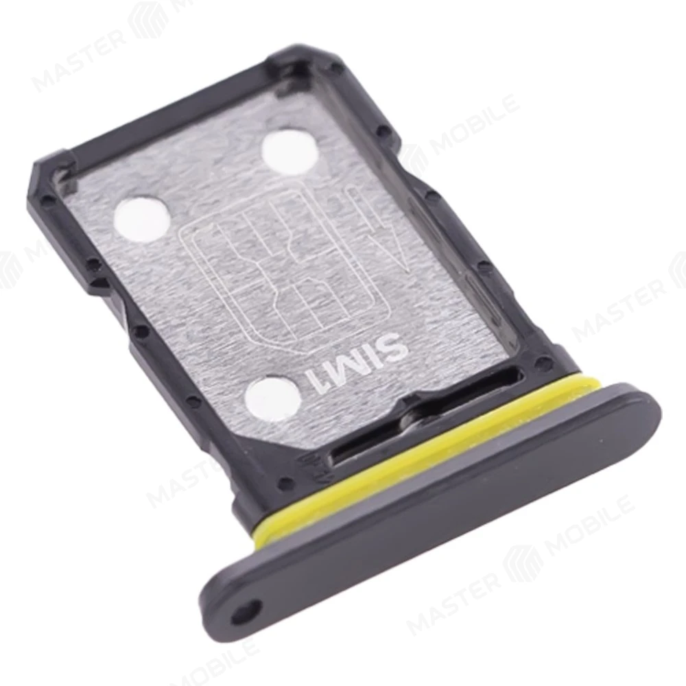 Держатель сим-карты для Realme 11 Pro 5G (RMX3771) / 11 Pro+ 5G (RMX3741) (черный) фото №3