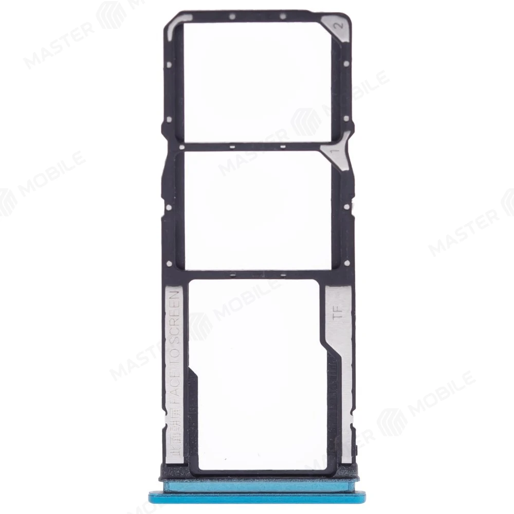 Держатель сим-карты для Xiaomi Redmi 9 (M2004J19G) (зеленый)  фото №1