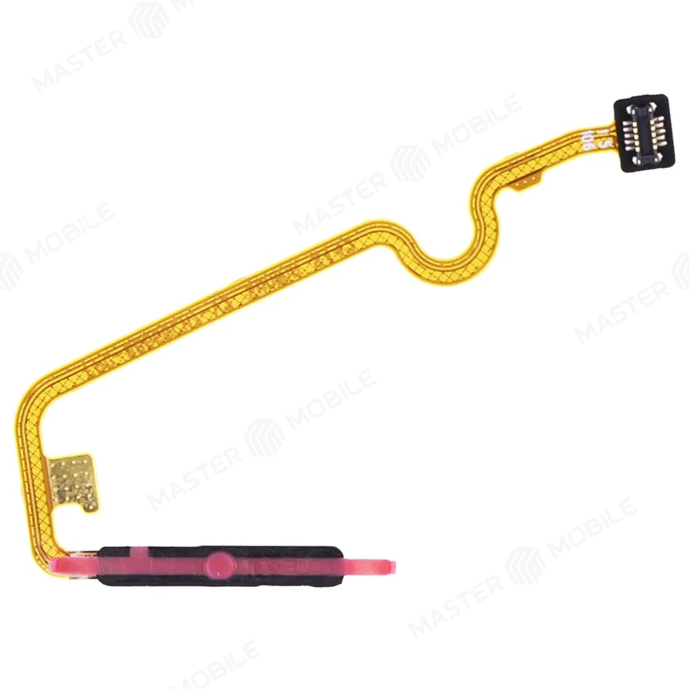 Шлейф для Tecno Pova 3 (LF7N) с комп. + сканер отпечатка пальца (черный)  фото №2