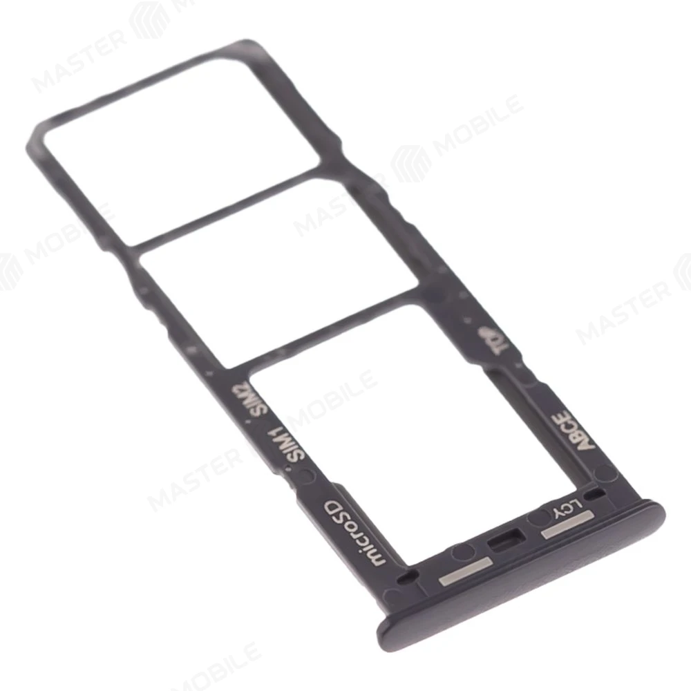 Держатель сим-карты для Samsung A235 Galaxy A23 (черный) фото №3