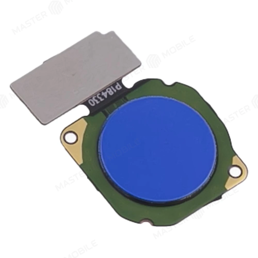 Шлейф для Huawei P20 Lite (ANE-LX1) / P8 Lite 2017 / Nova 3E (ANE-AL00) с комп. + сканер отпечатка пальца (синий)  фото №3