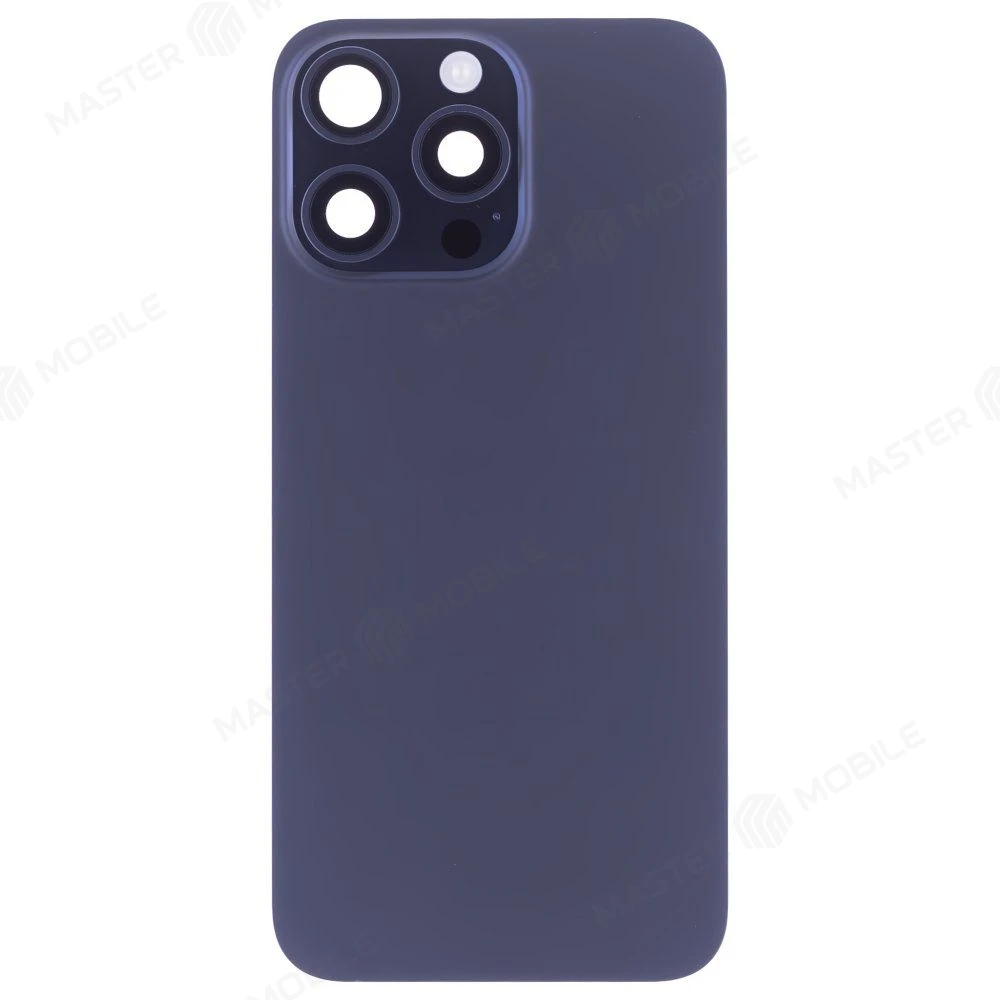Задняя крышка для Apple iPhone 15 Pro Max (синий) (в сборе) (с разбора) (ORIG100) (возможен дефект ЛКП) фото №1