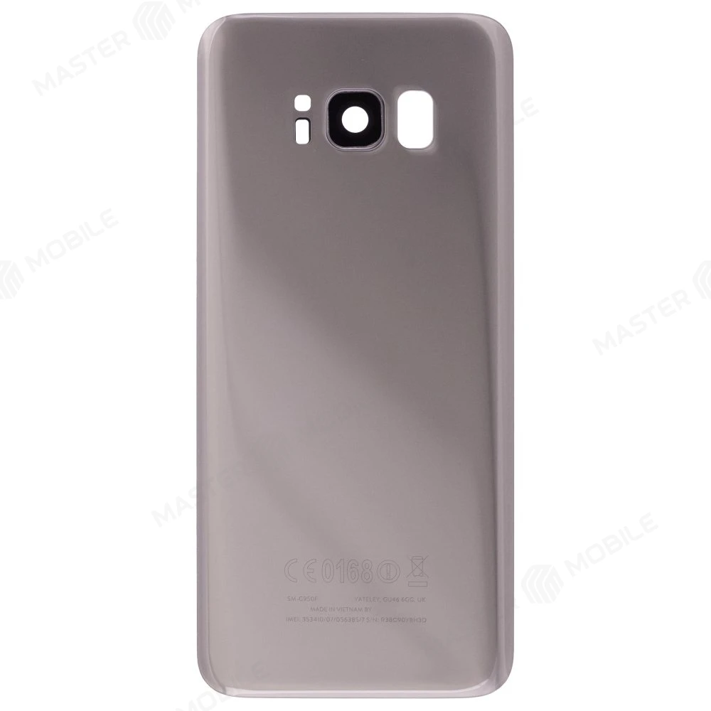 Задняя крышка для Samsung G950 Galaxy S8 (золотистый) (в сборе со стеклом камеры) фото №1