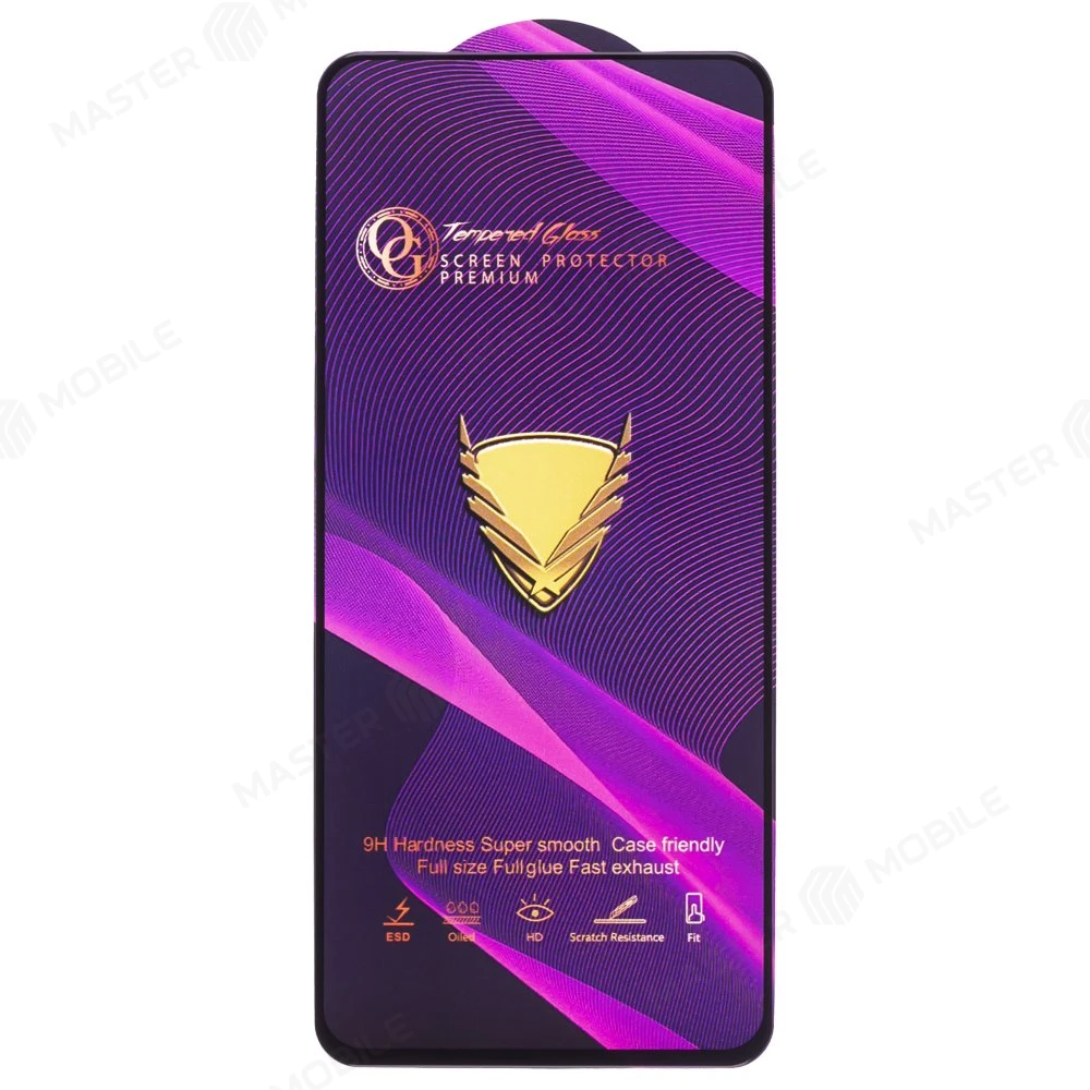 Защитное стекло OG Glass (3 в 1) для Xiaomi 14T Pro (MZB0HH9RU) (черный)  фото №1