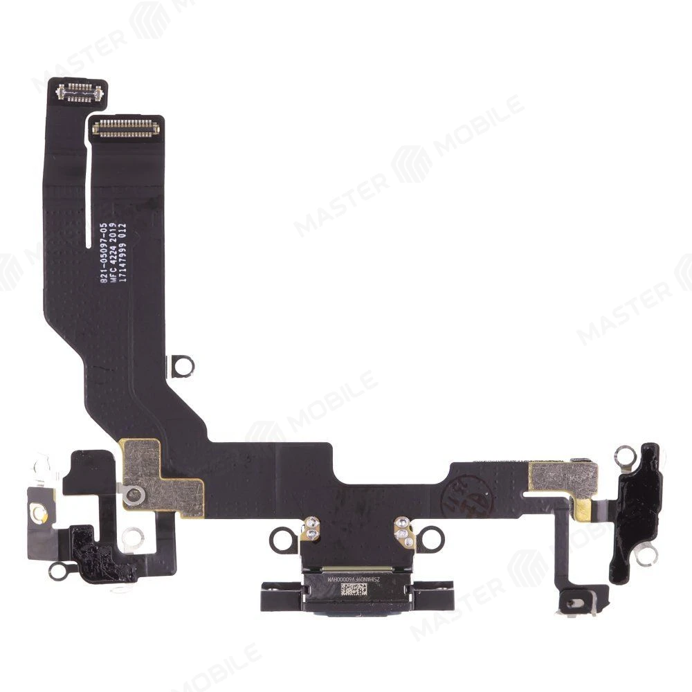 Шлейф для Apple iPhone 16E с комп. + разъем зарядки (черный) (ORIG100) фото №2