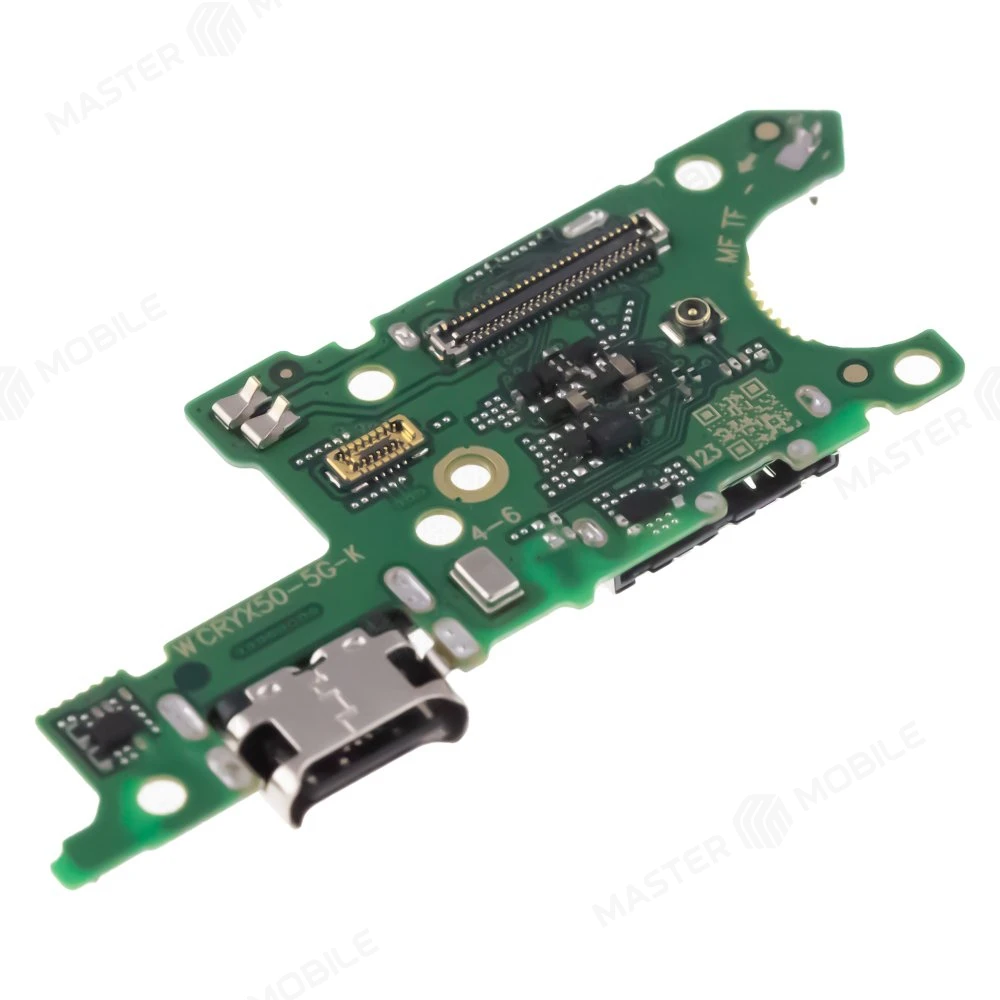 Нижняя плата для Huawei Honor X9b (ALI-NX1) с комп. + разъем зарядки + микрофон фото №3