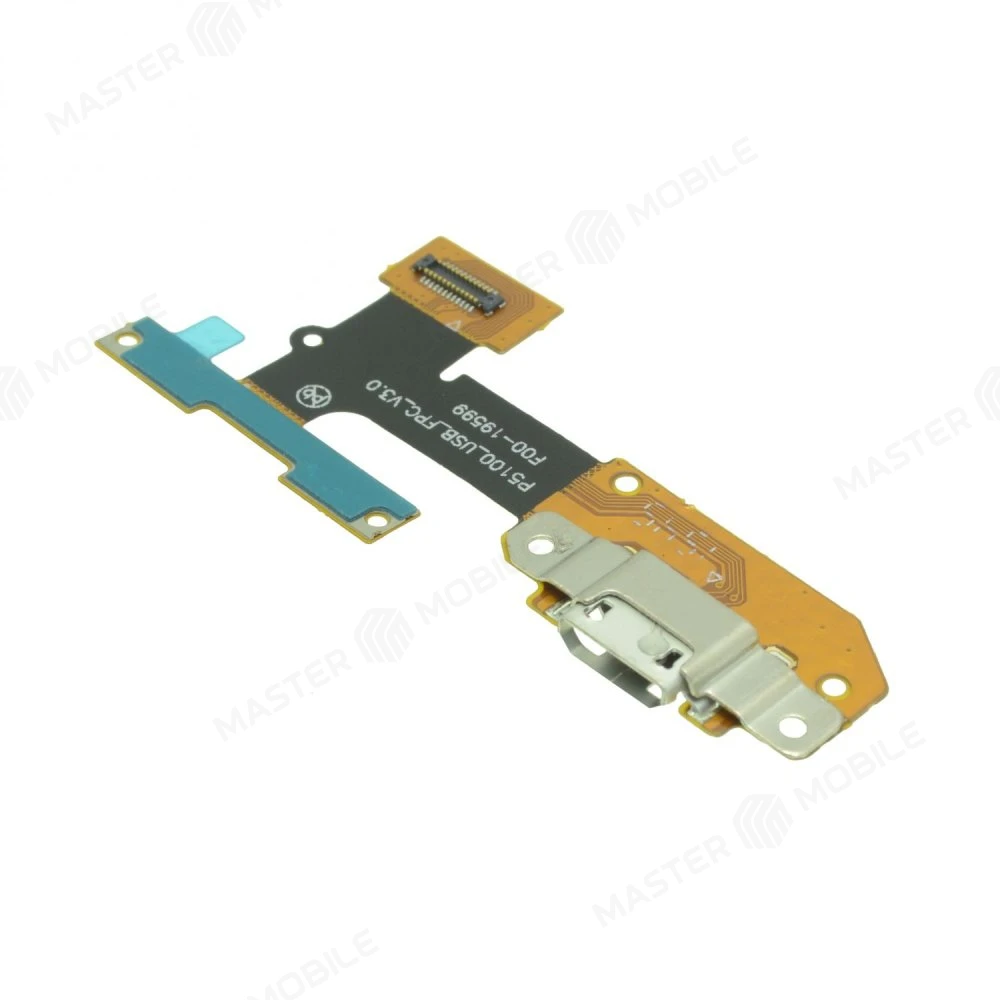 Шлейф для Lenovo Yoga Tablet 3 10.1 (X50F) с комп. (на кнопки громкости) + разъем зарядки  фото №1