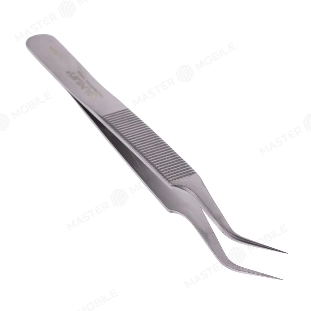 Пинцет изогнутый YA XUN 7-SA фото №2